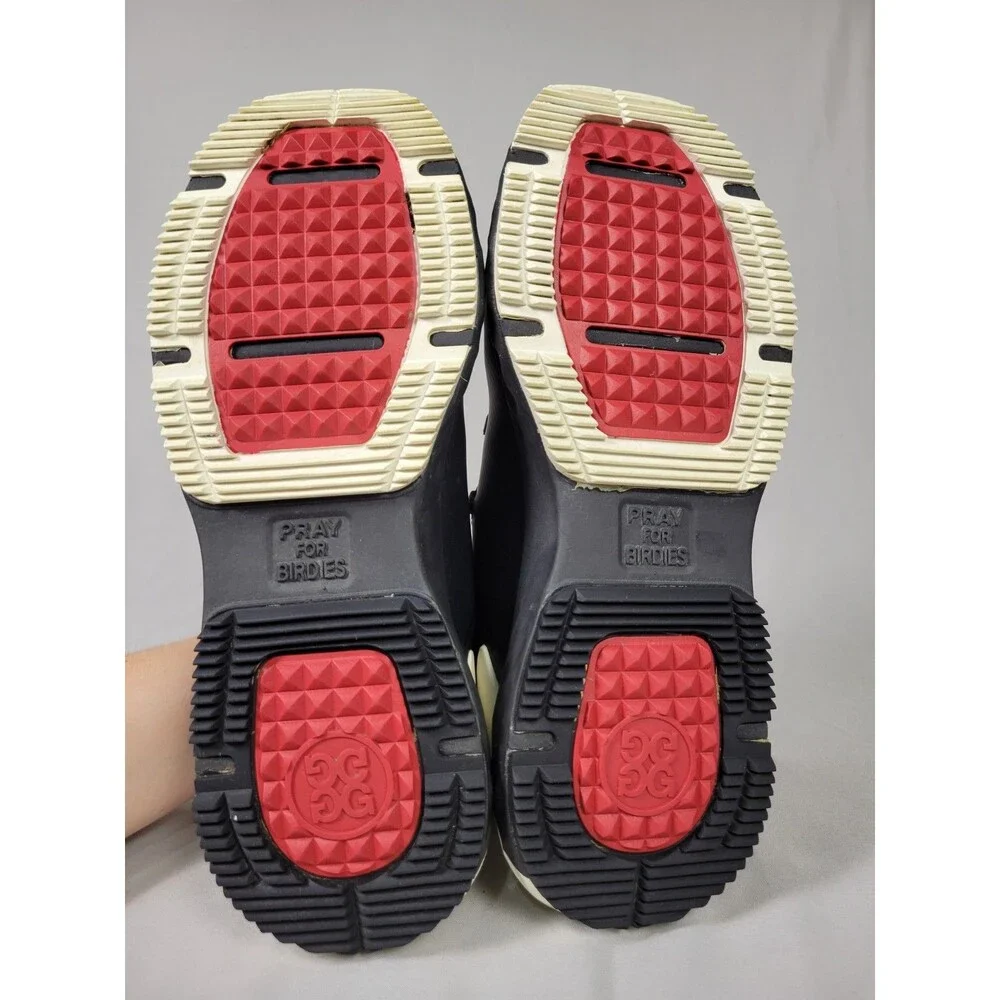 G/FORE G/DRIVE Spikeless Golf Shoes Mens Size 7.5 Onyx Waterproof G4MF21EF32